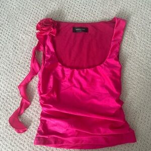 Pink Sleeveless Top